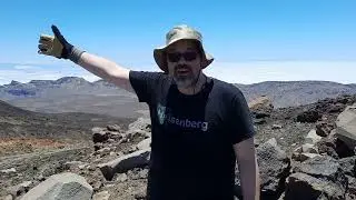 Summit of PICO VIEJO Volcano on Tenerife (ca. 3170 masl) #tenerife #volcano #lava #canarias #travel