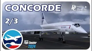Microsoft flight simulator ČESKY | CONCORDE (podrobně + CIV-A INS) | 2/3 | CZ tutori&aacute;l