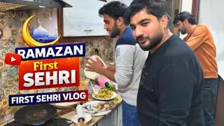 1st Sehri Ramadan 2026 🌙 | Ramadan Mubarak ❤️ | Aloo Paratha Sehri Routine | Raza Haider Vlogs