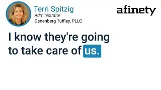 Denenberg Tuffley's has Trust in Team Afinety