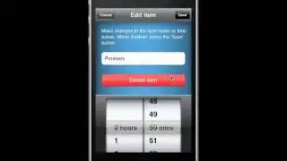 Cookit - Kitchen (cooking timer) meal planner app for the iPhone / iPod touch