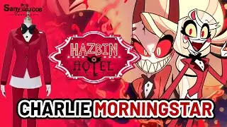 【SanyMuCos】Hazbin Hotel Charlie Morningstar Cosplay Costume Plus Size Detail Show