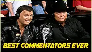 10 Best Wrestling Commentators Ever!🎤