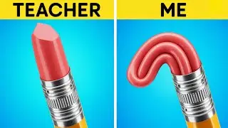 FIRST TO FINISH ART SCHOOL WINS! || Painting Techniques at School by 123GO!