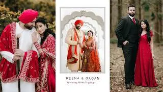 BARKING GURDWARA I REENA & GAGAN I WEDDING STORY I ROYAL BINDI
