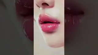 💋 Most Beautiful Lips | Stunning AI Art Video #shorts #youtubeshorts #lips #lipstick #makeup