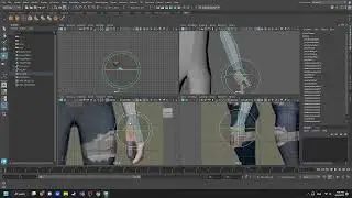 Lowpolygon girl arms part 6400585
