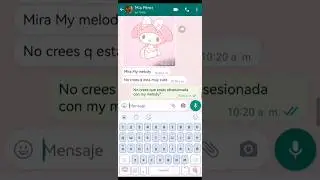 &iquest;Creen que mi amiga est&aacute; obsesionada con My melody? #edit #mymelody #short