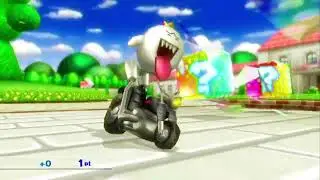 Mario Kart Wii - King Boo, Wario Bike
