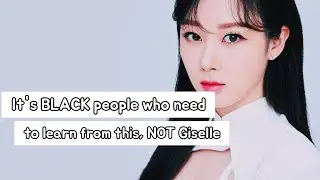 So, Giselle said the n word
