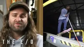 Blind Skateboarder Dan Mancina Shreds | The E/O