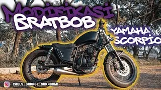 Modifaksi Bratbob Yamaha Scorpio z 225 | Mantabb dibawa Nongkrong!!!