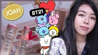 Trying out Joah for the first time GRWM |  ft. Missha x Line Friends