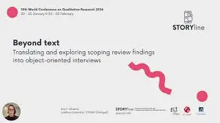 WCQR2026_334729: Beyond text: Translating and exploring scoping review findings into object...