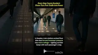 Sweden&rsquo;s Train Stations Harvest Clean Energy From Footsteps With Smart Flooring