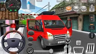 Real Ford Transit Games - Tourist Transport Minibus Driving - Minibus Simulator - Android Gameplay
