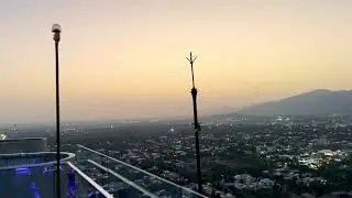 Islamabad the beautiful from the top of Centaurus MovenPick hotel 