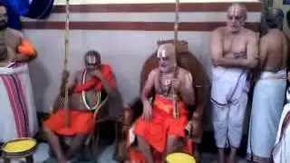 Sri Ahobila Mutt Jeeyar swami's managalashasanam