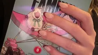 first asmr video! tapping on my favorite manga 