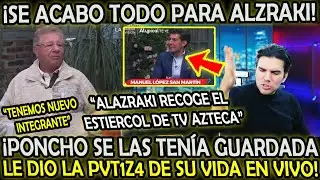 KARMA AL C&Iacute;NICO! PONCHO NO SE MIDIO ESTALL4 LE DA SEVERENDA PVTIZ4 A ALAZRAKI EN TV NACIONAL