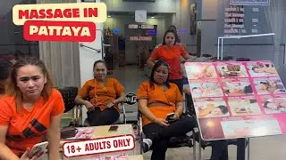 MOST FAMOUS MASSAGE IN PATTAYA 2024 | THAI MASSAGE | THAIlAND MASSAGE
