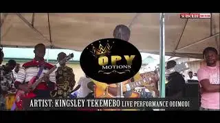 Ijaw Musician) Chief Kingsley Tekemebo live performance Odimodi track 2(Recorded by OPY Motion)