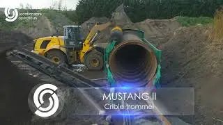 Komptech Mustang II - Drum screen Soil - Grond Trommelzeef - Crible &agrave; Tambour Terre - Smet Rental