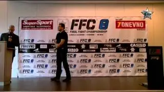 Official Weigh-In for Final Fight Championship 8 - 2/2