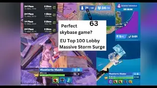 Perfect Skybase Win in FULL STORM SURGE Game | EU TRIO CASH CUP | Full Match