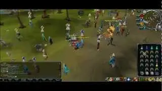 PvM Saints Whip to Dragon Dagger pking high combat level w/ rune armour / turmoil