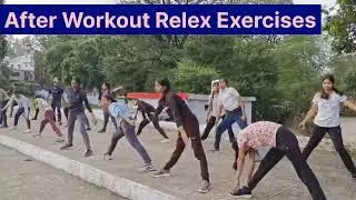 #runningroutine # AFTER WORKOUT  RELAX EXERCISE 