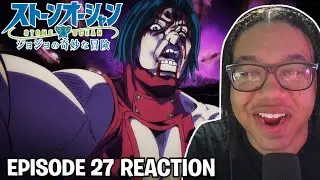 JOLYNE VS RIKIEL!! | JoJo Bizarre Adventure Stone Ocean Episode 27 Reaction