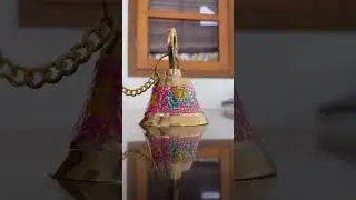 Brass hanging bell from Amazon #ytshorts #trending #homedecor
