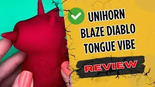 Recenzja wibratora Unihorn Blaze Diablo Unicorn Swishing Tongue