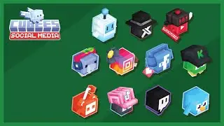 Cubees Social Media Pack - Pets & companions