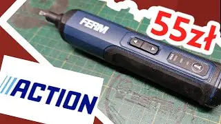Wkrętak akumulatorowy FERM-ACTION test... #bastek #recykling #odzysk #złom #srebra #srebro #miedzi