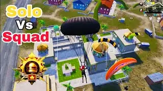 Solo vs Squad Domination 😈 | BGMI New Update #Bgmi #NewUpdate #SoloVsSquad