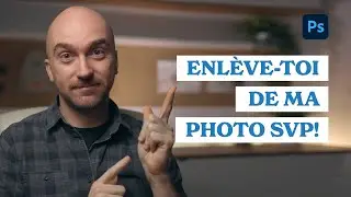 Retirer FACILEMENT dans PHOTOSHOP une personne de son image