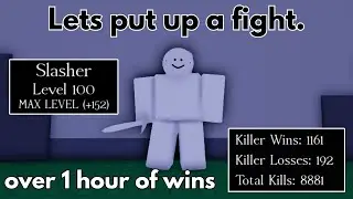 Make them remember! / the level 250+ SLASHER win collection | Forsaken
