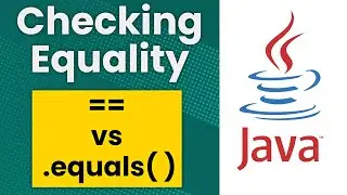 Checking Equality in Java ( == vs equals method )