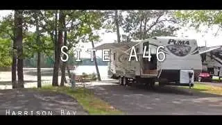 Don't Rough It Setup at Harrison Bay Site A46