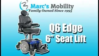 Pride Mobility Quantum Q6 Edge with 6