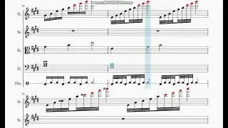 µ-Nir-π: Sitar Melody No.2: E-Ionian-♯2-♯6 (Reused from String Quartet No.7)