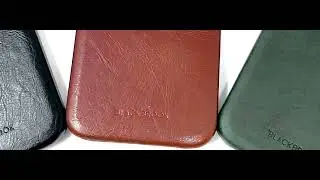 Burkley Handcrafted Apple iPhone 13 Series, Plant Based Leather Detachable Case , BlackBrook Case