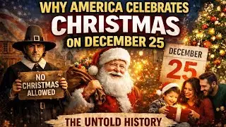 &ldquo;Why America Celebrates Christmas on December 25th | The Untold History #usa #facts 