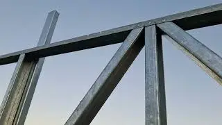 C&oacute;mo instalar cerchas de Metalcon (acero galvanizado)