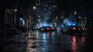 Detective On A Dark New York Alley | Focus Environment