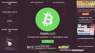 Новинка Moon bitcoincash кран генератор