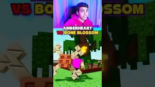 AMBERHEART VS BONE BLOSSOM GROW A GARDEN 😱