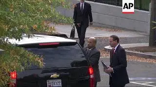 Deputy AG Rosenstein seen leaving White House